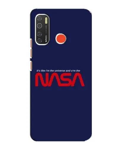 Чехол для TECNO Spark 5 с картинкой «NASA — глубокий космос»