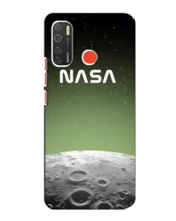 Чехол для TECNO Spark 5 с картинкой «NASA — лунный градиент»