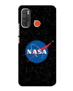 Чехол для TECNO Spark 5 с картинкой «NASA — звездное небо»