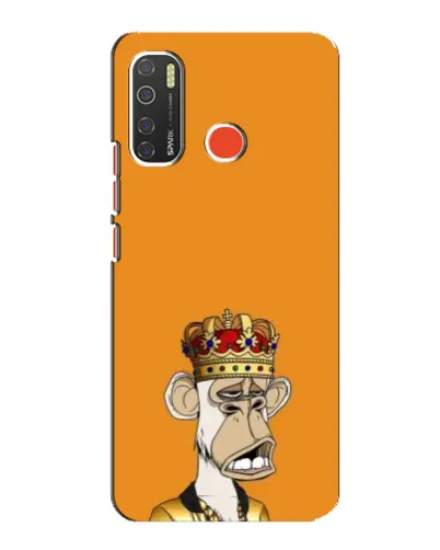 Чехол для TECNO Spark 5 с картинкой «Золотая обезьяна Bored Ape» Чехол для TECNO Spark 5 с картинкой «Золотая обезьяна Bored Ape»