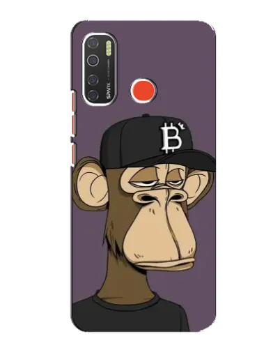 Чехол для TECNO Spark 5 с картинкой «Bored Ape в кепке» Чехол для TECNO Spark 5 с картинкой «Bored Ape в кепке»