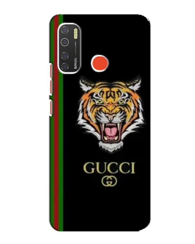 Чехол для TECNO Spark 5 с картинкой «Тигр Gucci»