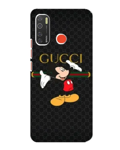 Чехол для TECNO Spark 5 с картинкой «Микки Маус Gucci»