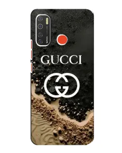 Чехол для TECNO Spark 5 с картинкой «Gucci — песчаные дюны»