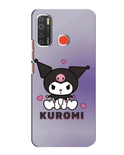 Чехол для TECNO Spark 5 с картинкой «Kuromi — фиолетовый арт» Чехол для TECNO Spark 5 с картинкой «Kuromi — фиолетовый арт»