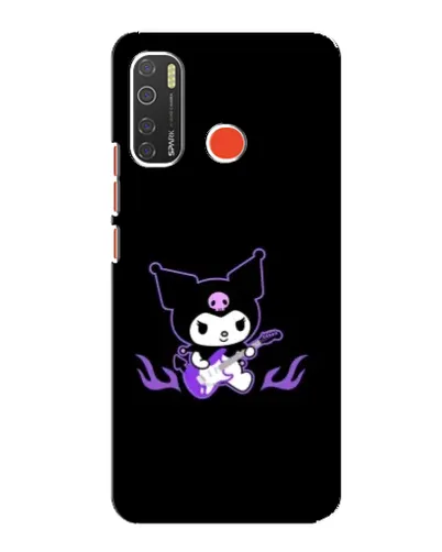 Чехол для TECNO Spark 5 с картинкой «Электрическая Kuromi» Чехол для TECNO Spark 5 с картинкой «Электрическая Kuromi»