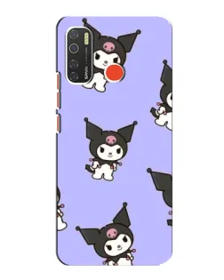 Чохол для TECNO Spark 5 з картинкою «Паттерн з Kuromi»