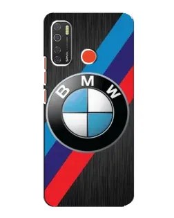 Чехол для TECNO Spark 5 с картинкой «BMW M-stripes стиль»