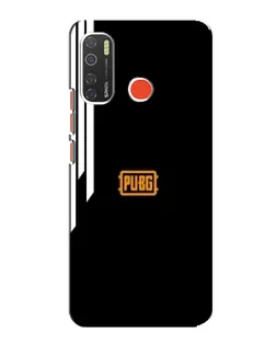 Чохол для TECNO Spark 5 з картинкою «PUBG — вертикальні лінії»