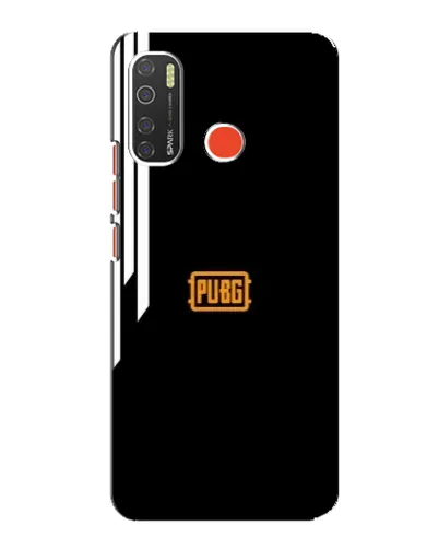 Чохол для TECNO Spark 5 з картинкою «PUBG — вертикальні лінії»