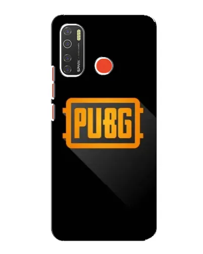 Чохол для TECNO Spark 5 з картинкою «PUBG — рамка лого»