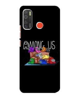 Чехол для TECNO Spark 5 с картинкой «Логотип Among Us» Чехол для TECNO Spark 5 с картинкой «Логотип Among Us»