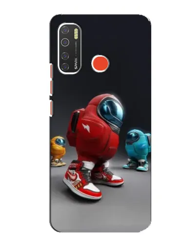 Чехол для TECNO Spark 5 с картинкой «Among Us — 3D стиль»
