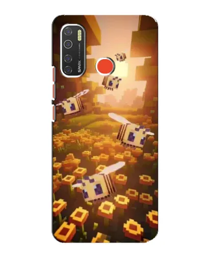 Чехол для TECNO Spark 5 с картинкой «Поле подсолнухов»