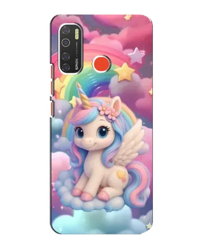 Чехол для TECNO Spark 5 с картинкой «Маленький единорог»