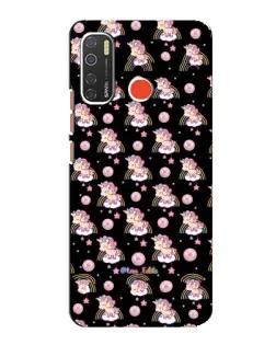 Чехол для TECNO Spark 5 с картинкой «Magic Unicorn паттерн»