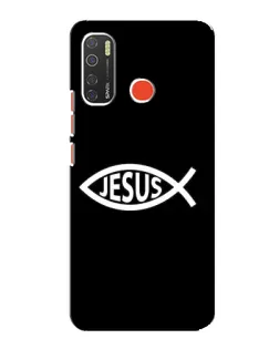 Чехол для TECNO Spark 5 с картинкой «Классический Jesus»
