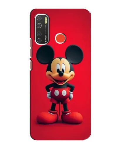 Чехол для TECNO Spark 5 с картинкой «Mickey в полный рост»