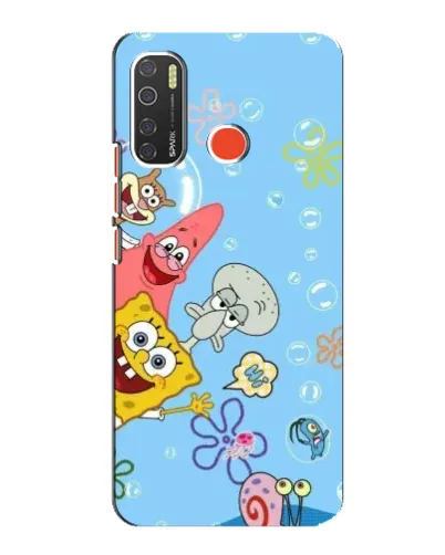 Чехол для TECNO Spark 5 с картинкой «Веселые пузырьки» Чехол для TECNO Spark 5 с картинкой «Веселые пузырьки»