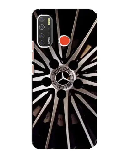 Чехол для TECNO Spark 5 с картинкой «Диск Mercedes»