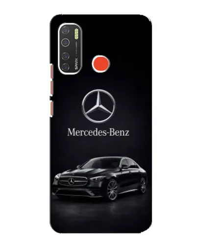 Чехол для TECNO Spark 5 с картинкой «Mercedes — решетка радиатора»