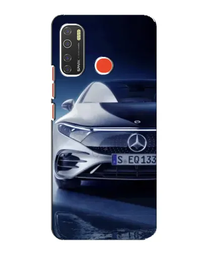Чехол для TECNO Spark 5 с картинкой «Mercedes EQ — будущее»