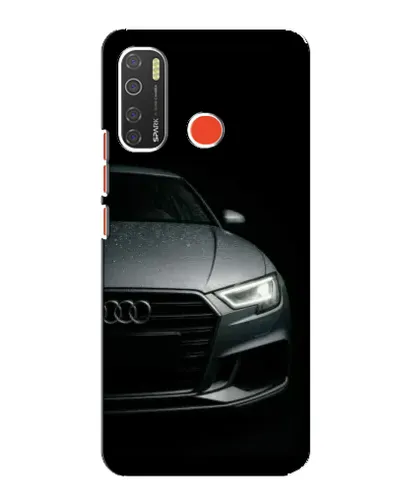 Чехол для TECNO Spark 5 с картинкой «Audi — детализация кузова»