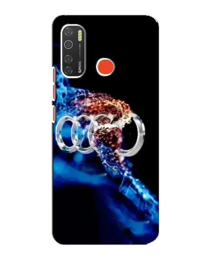 Чехол для TECNO Spark 5 с картинкой «Энергия лого Audi»