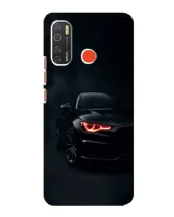 Чехол для TECNO Spark 5 с картинкой «Audi — хищный взгляд»