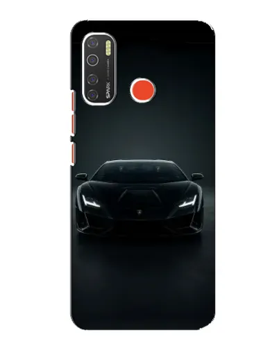 Чехол для TECNO Spark 5 с картинкой «Черный Lamborghini Aventador» Чехол для TECNO Spark 5 с картинкой «Черный Lamborghini Aventador»