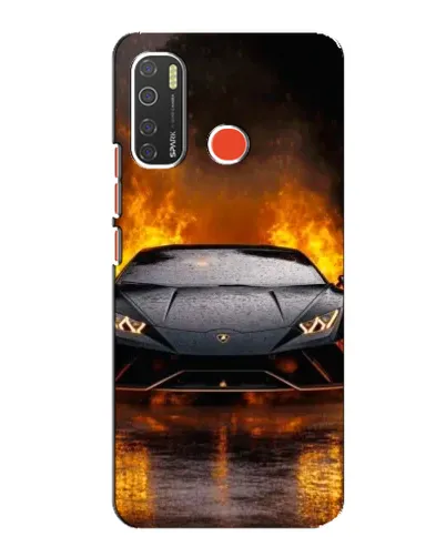 Чехол для TECNO Spark 5 с картинкой «Lamborghini в огне» Чехол для TECNO Spark 5 с картинкой «Lamborghini в огне»