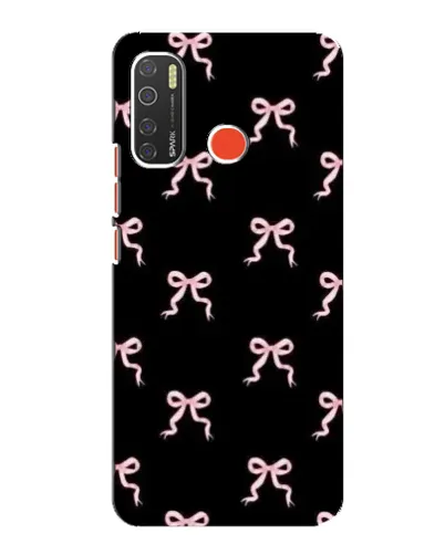 Чехол для TECNO Spark 5 с картинкой «Бант-цветок»