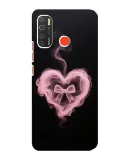 Чехол для TECNO Spark 5 с картинкой «Дымчатое сердце»