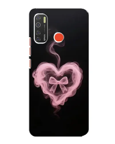 Чехол для TECNO Spark 5 с картинкой «Дымчатое сердце»