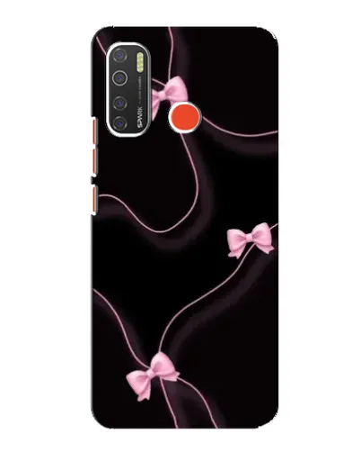 Чехол для TECNO Spark 5 с картинкой «Розовые ленты»