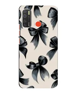 Чехол для TECNO Spark 5 с картинкой «Банты Coquette»