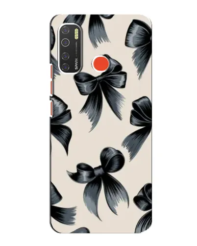 Чехол для TECNO Spark 5 с картинкой «Банты Coquette»