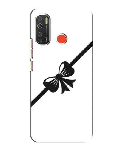 Чехол для TECNO Spark 5 с картинкой «Диагональный бант»