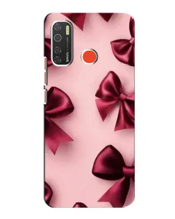 Чехол для TECNO Spark 5 с картинкой «Бордовый атлас»