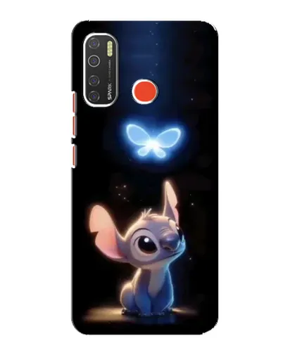 Чехол для TECNO Spark 5 с картинкой «Сияющий Стич»