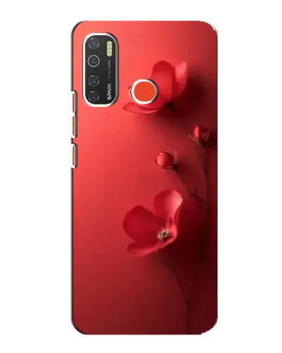 Чехол для TECNO Spark 5 с картинкой «Маковые соцветия»