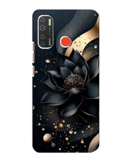 Чохол для TECNO Spark 5 з картинкою «Чорний лотос» Чохол для TECNO Spark 5 з картинкою «Чорний лотос»