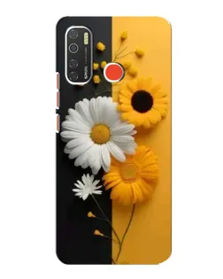 Чохол для TECNO Spark 5 з картинкою «Соняшник та ромашка» Чохол для TECNO Spark 5 з картинкою «Соняшник та ромашка»