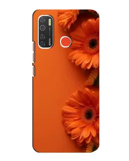 Чохол для TECNO Spark 5 з картинкою «Помаранчеві гербери» Чохол для TECNO Spark 5 з картинкою «Помаранчеві гербери»
