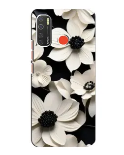 Чохол для TECNO Spark 5 з картинкою «Об'ємні білі квіти» Чохол для TECNO Spark 5 з картинкою «Об'ємні білі квіти»