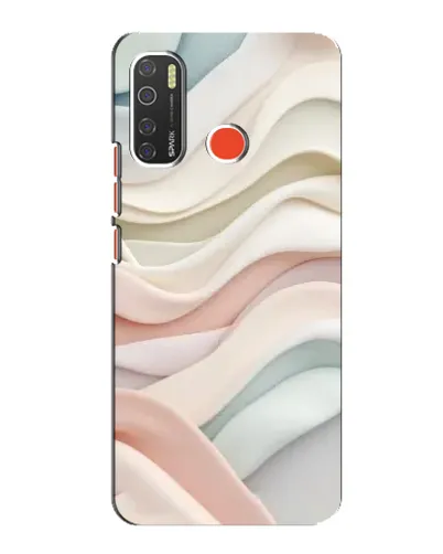 Чехол для TECNO Spark 5 с картинкой «Пастельные нежные волны» Чехол для TECNO Spark 5 с картинкой «Пастельные нежные волны»