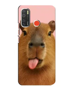 Чохол для TECNO Spark 5 з картинкою «Капібара з язиком» Чохол для TECNO Spark 5 з картинкою «Капібара з язиком»