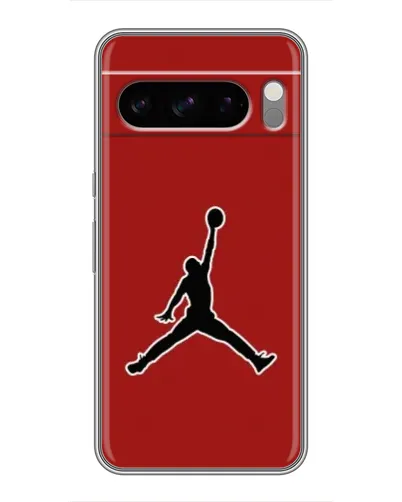 Чехол для TECNO Spark 50 с картинкой «Jordan Red Back» Чехол для TECNO Spark 50 с картинкой «Jordan Red Back»