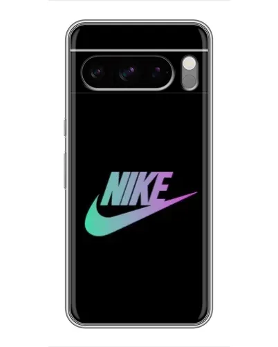 Чехол для TECNO Spark 50 с картинкой «Nike — городская ночь»