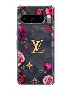 Чехол для TECNO Spark 50 с картинкой «Цветочный Louis Vuitton»